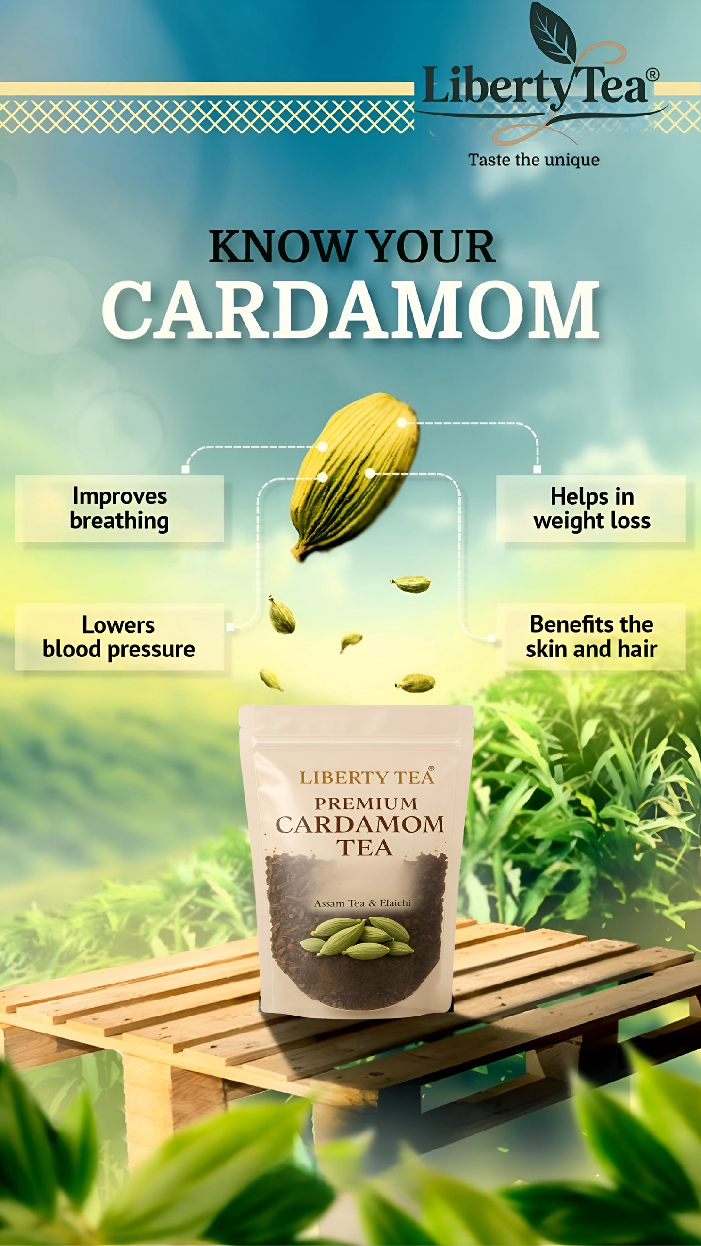 Liberty Cardamom tea